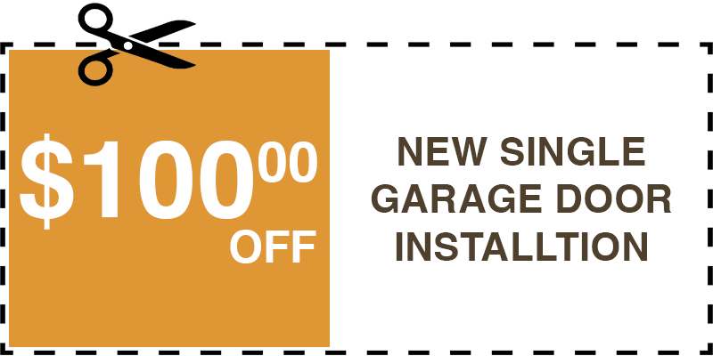 100 off garage door repair Elmont
