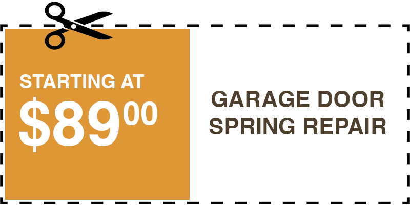 89 garage door SPRING repair Elmont